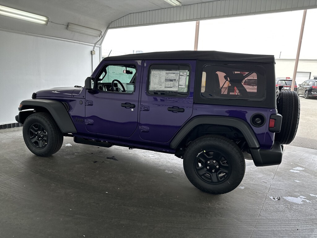 New 2026 Jeep Wrangler Sport Convertible