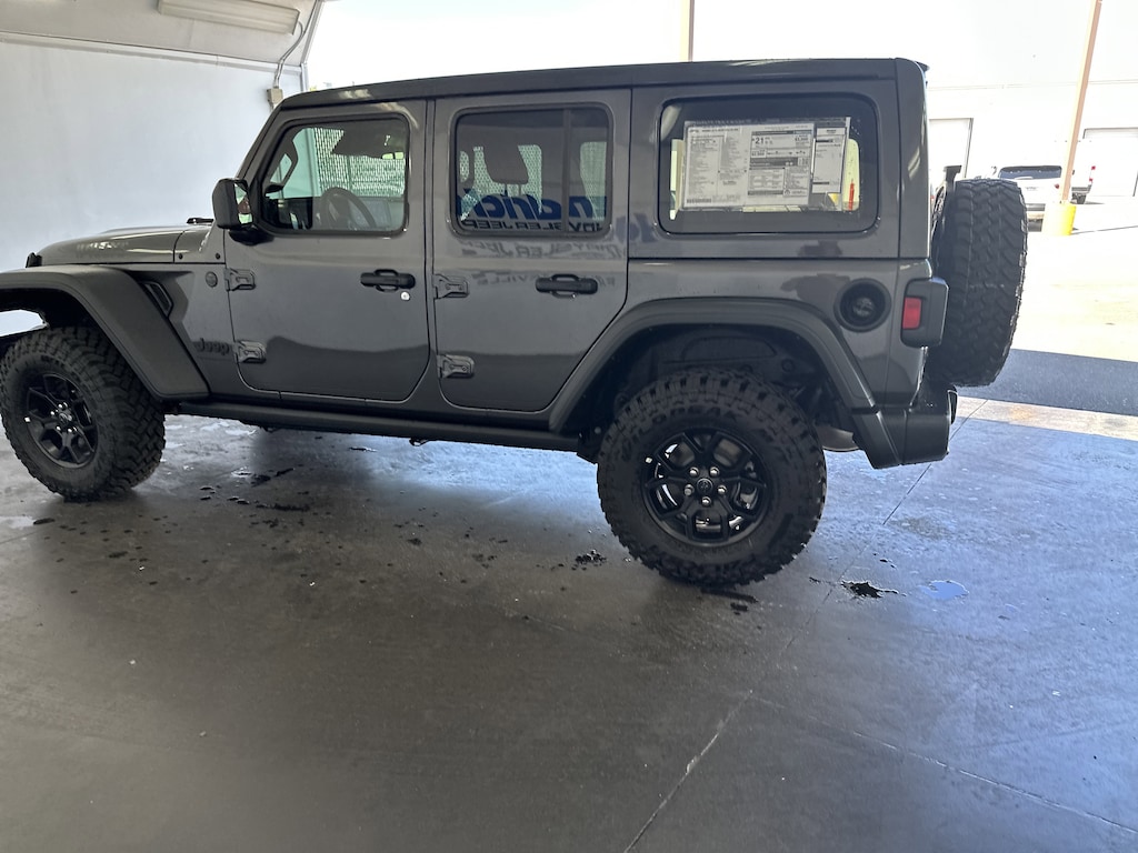 New 2025 Jeep Wrangler Willys Convertible