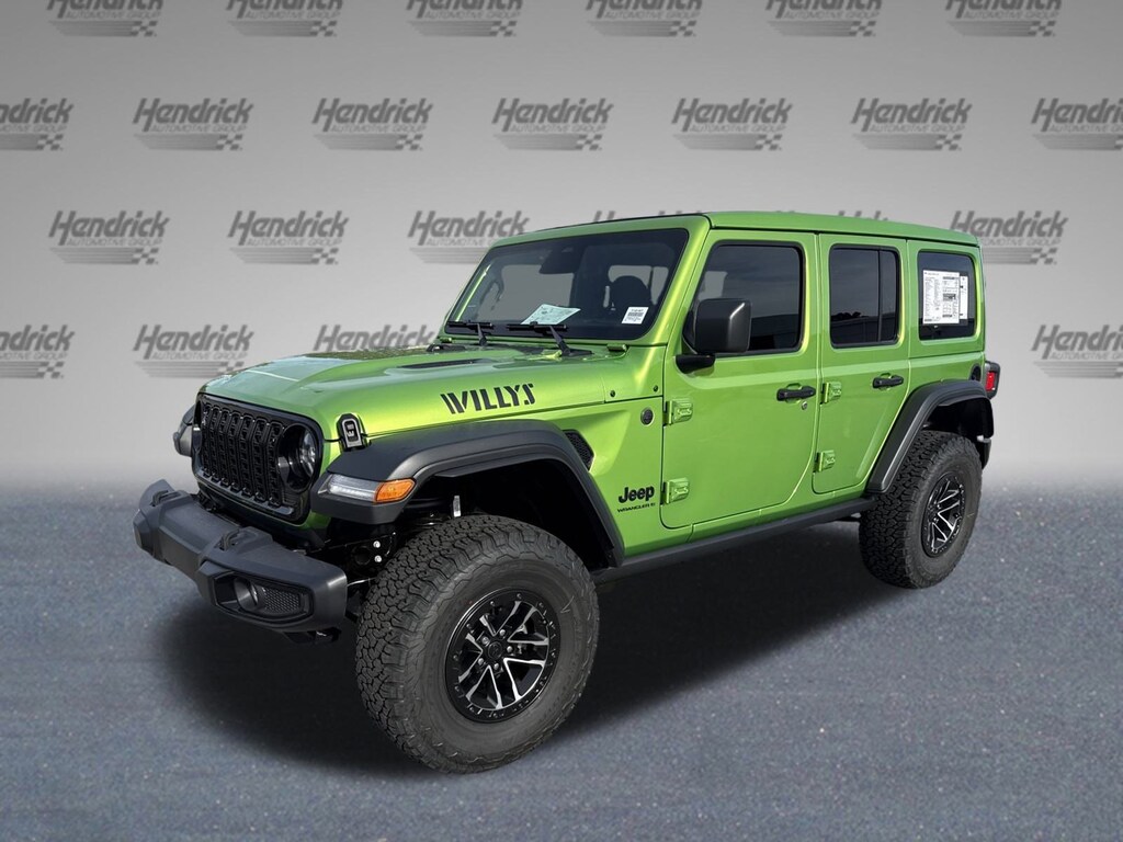 New 2026 Jeep Wrangler Willys Convertible