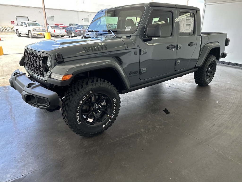 New 2025 Jeep Gladiator Willys Pickup
