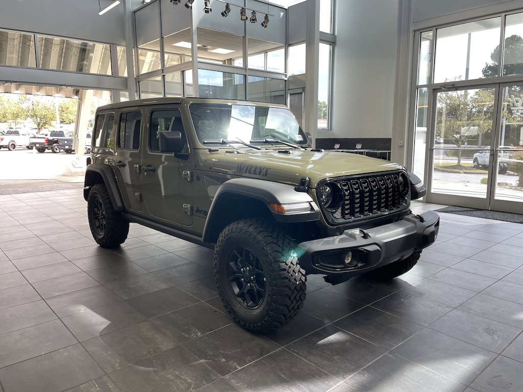 New 2025 Jeep Wrangler Willys Convertible