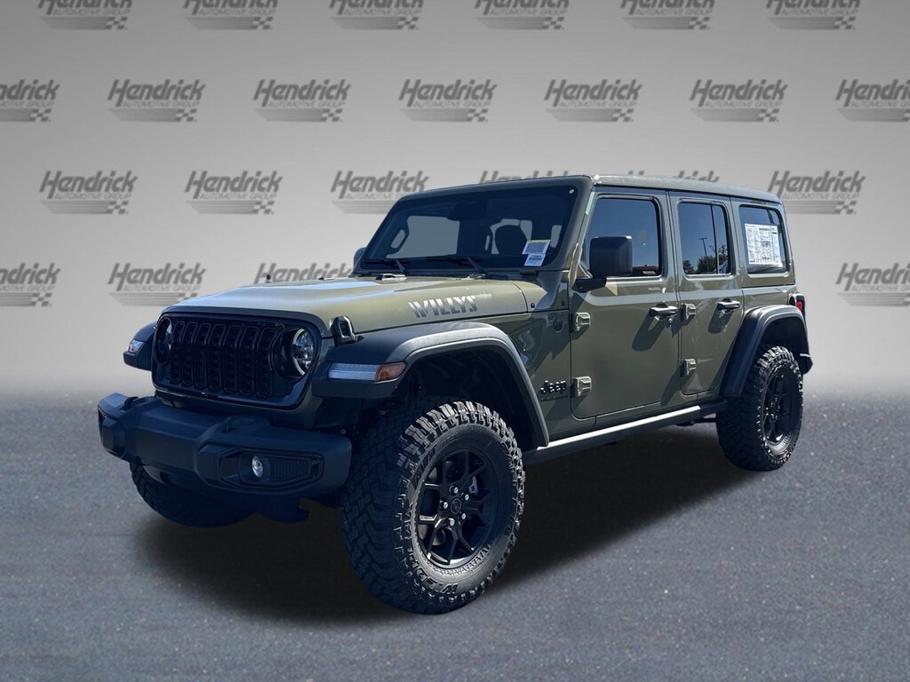 New 2026 Jeep Wrangler Willys Convertible