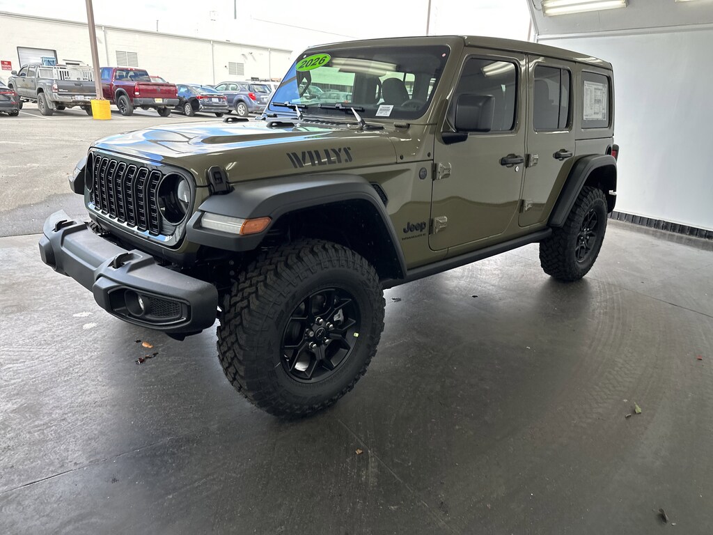 New 2026 Jeep Wrangler Willys Convertible