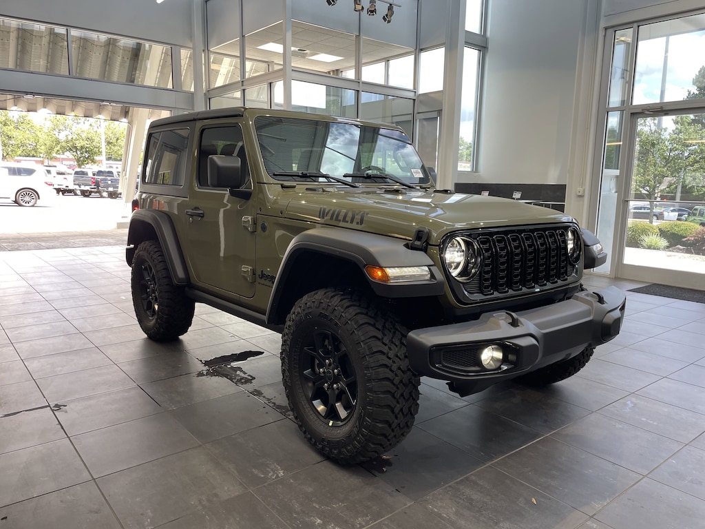 New 2025 Jeep Wrangler Willys Convertible