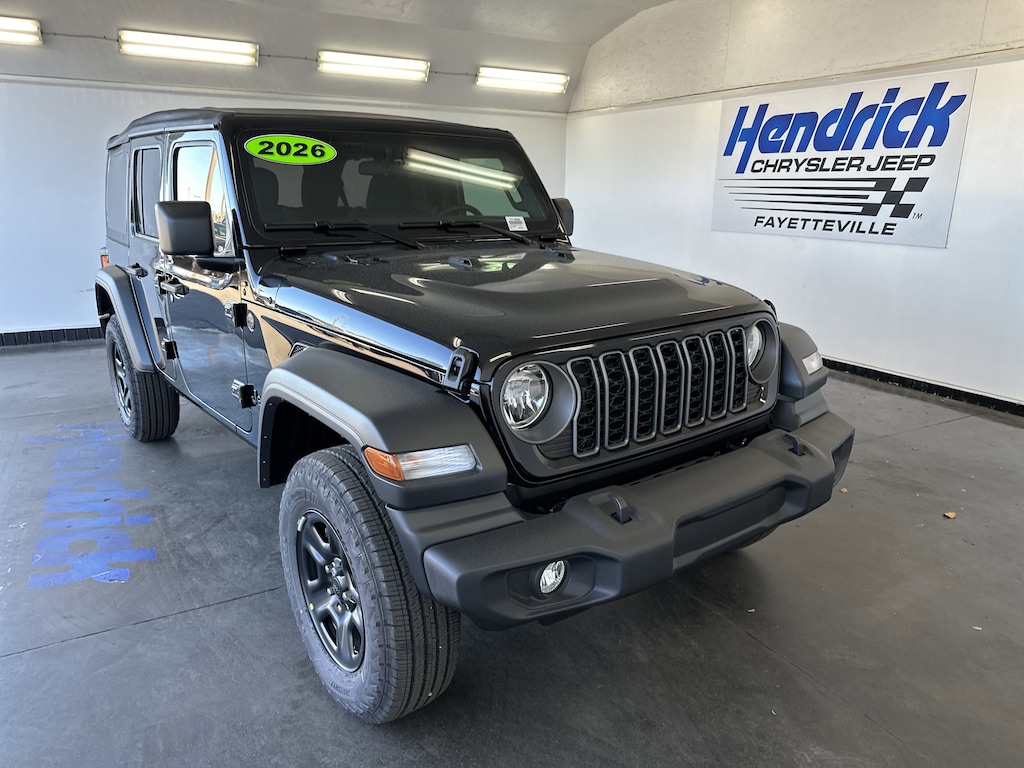New 2026 Jeep Wrangler Sport Convertible