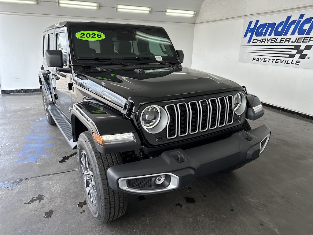 New 2026 Jeep Wrangler Sahara Convertible