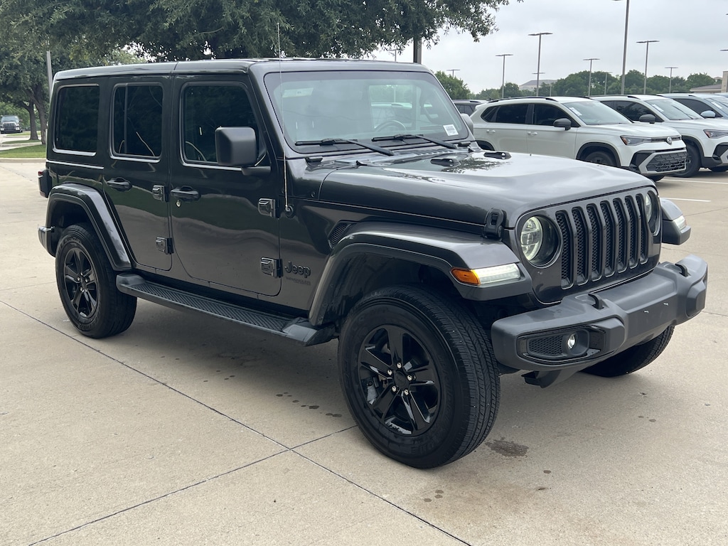 Used 2020 Jeep Wrangler Unlimited Sahara Altitude Convertible