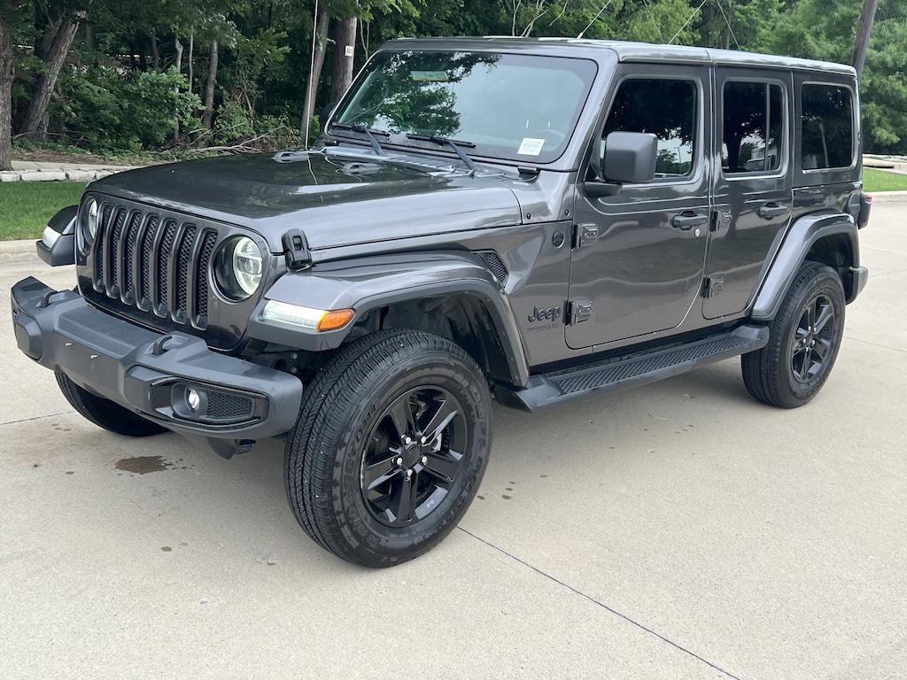 Used 2020 Jeep Wrangler Unlimited Sahara Altitude Convertible