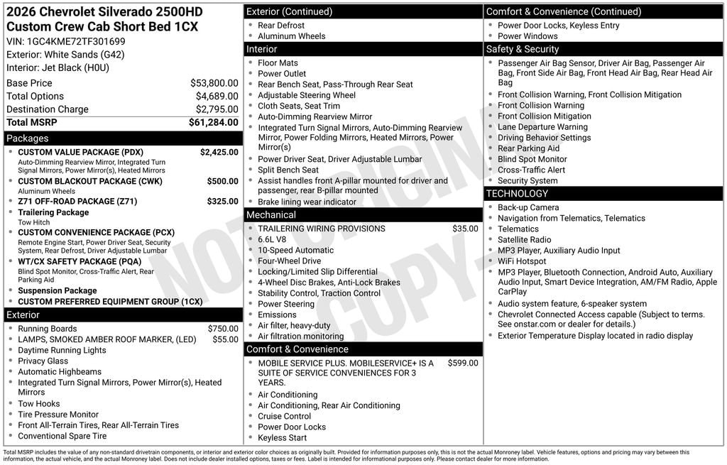 2026 Chevrolet Silverado 2500 HD Custom - Photo 25