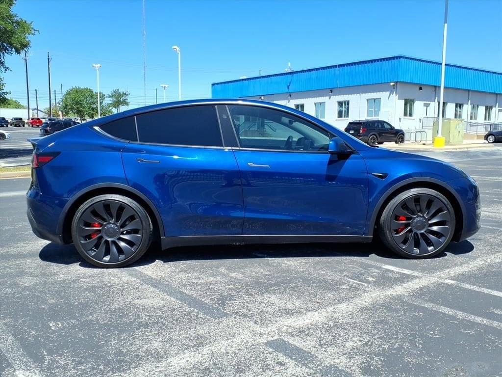 Used 2025 Tesla Model Y Performance with VIN 7SAYGDEF7SA344139 for sale in Austin, TX