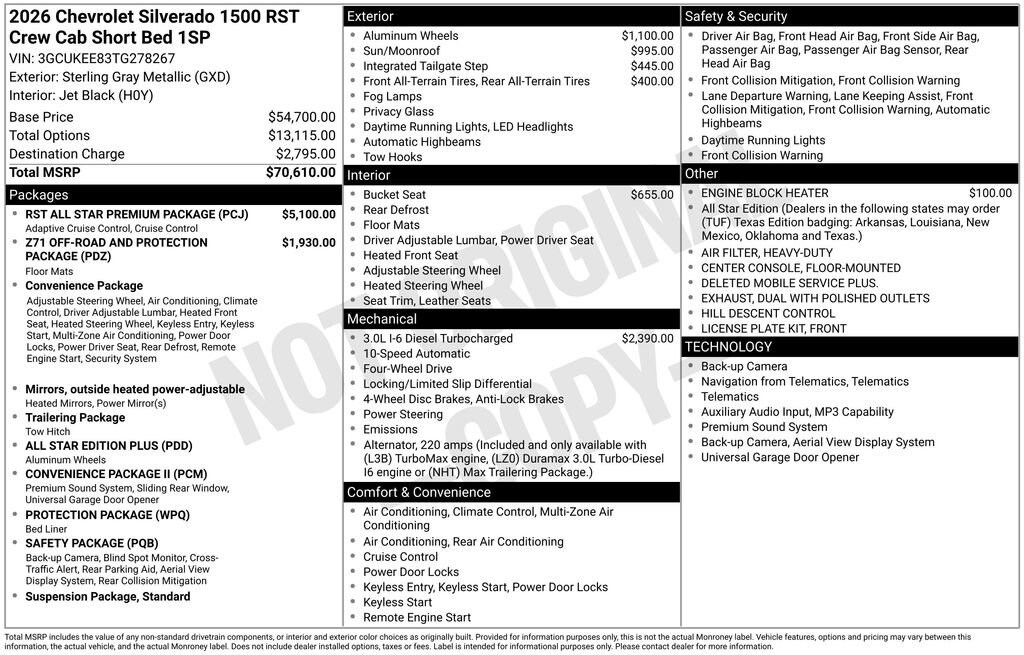 2026 Chevrolet Silverado 1500 RST - Photo 29