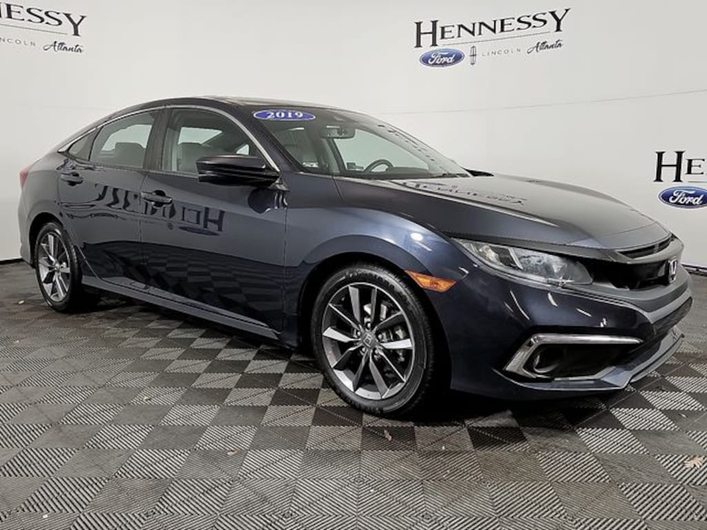 Used 2019 Honda Civic EX-L Sedan