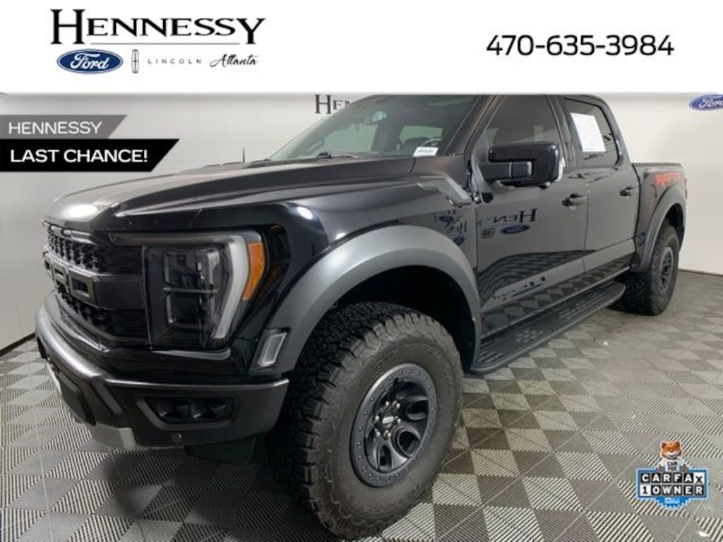 Used 2023 Ford F-150 Raptor Crew Cab Short Bed Truck
