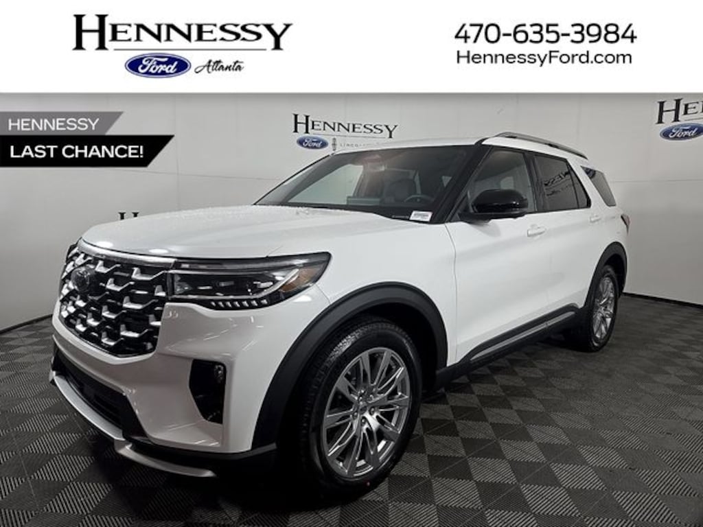 New 2026 Ford Explorer Platinum SUV