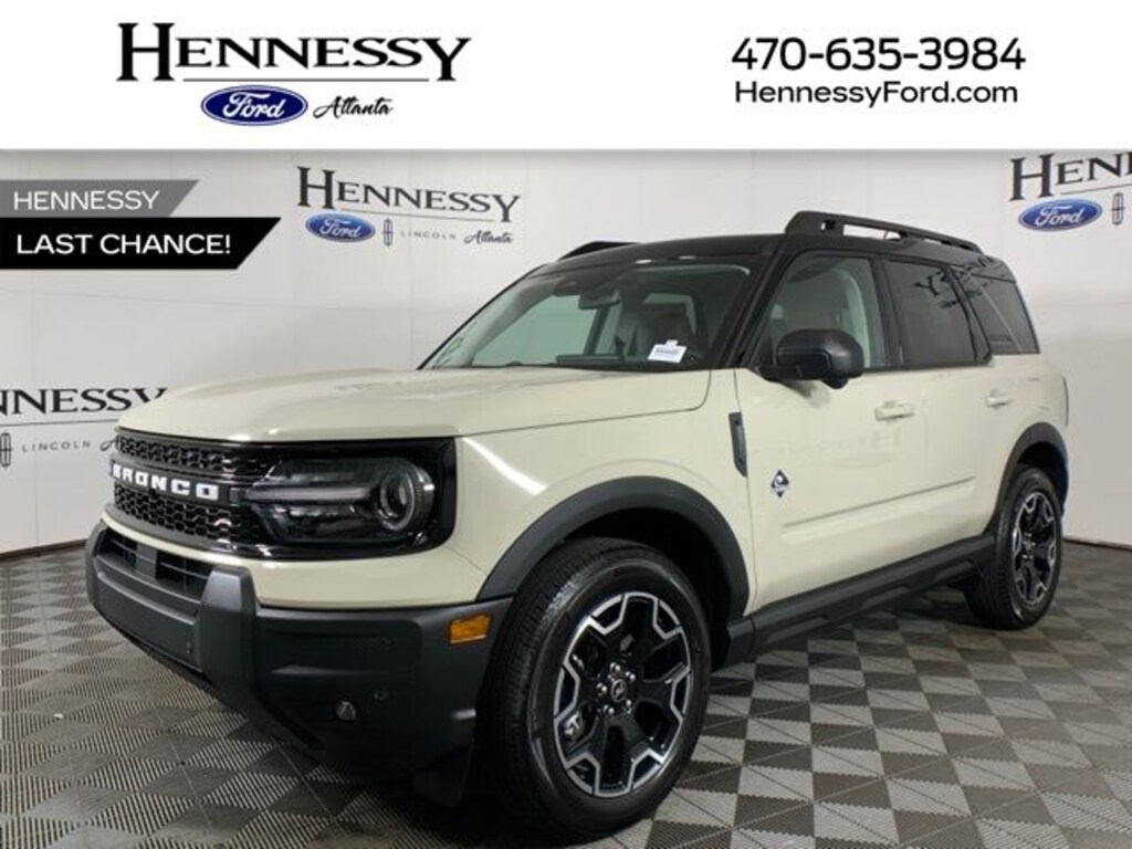 New 2025 Ford Bronco Sport Outer Banks SUV