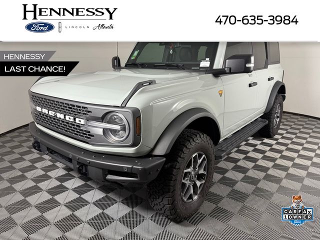 2023 Ford Bronco 4-Door Badlands