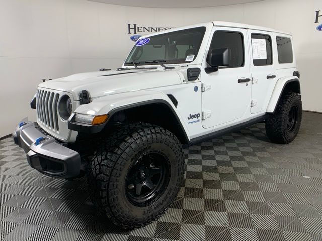 Used 2021 Jeep Wrangler Unlimited Rubicon 4XE with VIN 1C4JJXR68MW803966 for sale in Atlanta, GA