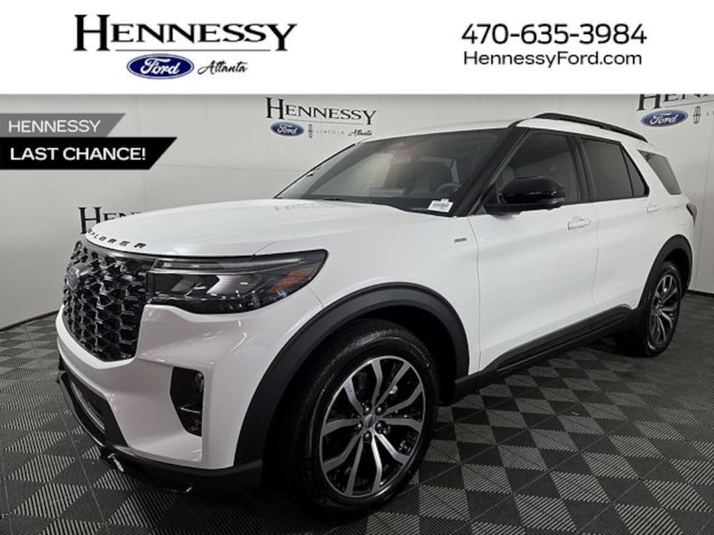 New 2026 Ford Explorer ST-Line SUV