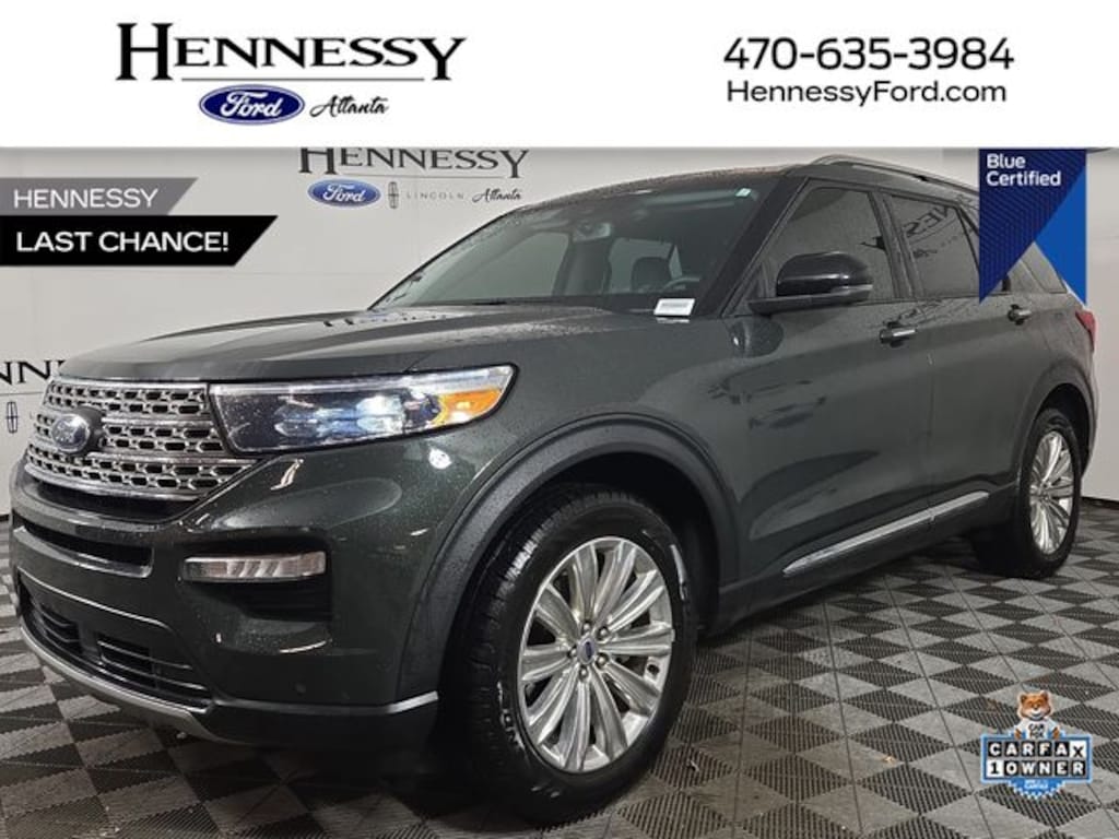 Certified 2022 Ford Explorer Limited SUV