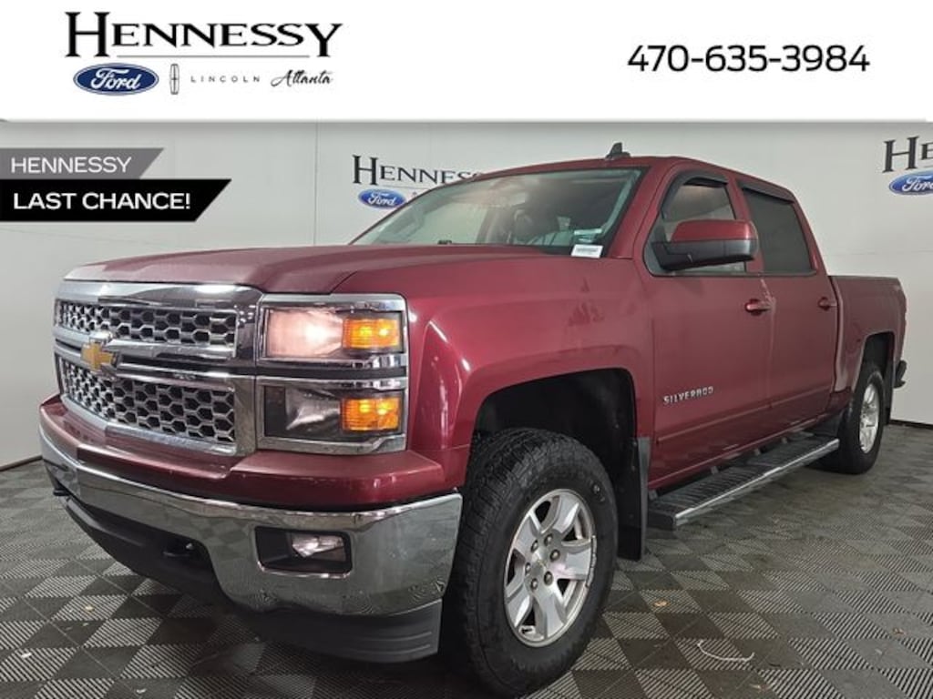 Used 2015 Chevrolet Silverado 1500 LT Crew Cab Short Bed Truck