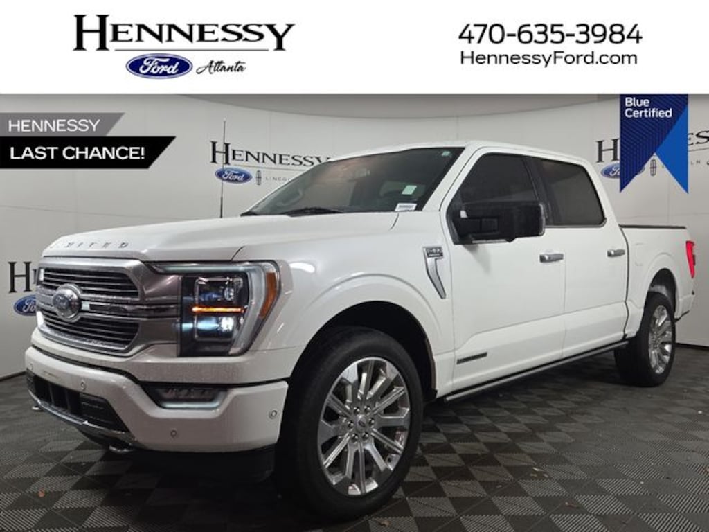 Certified 2023 Ford F-150 Limited CREW CAB SHORT BED TRUCK