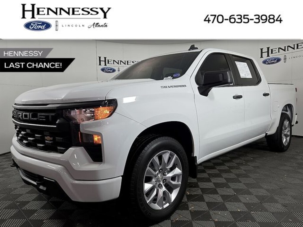 Used 2022 Chevrolet Silverado 1500 Custom Truck