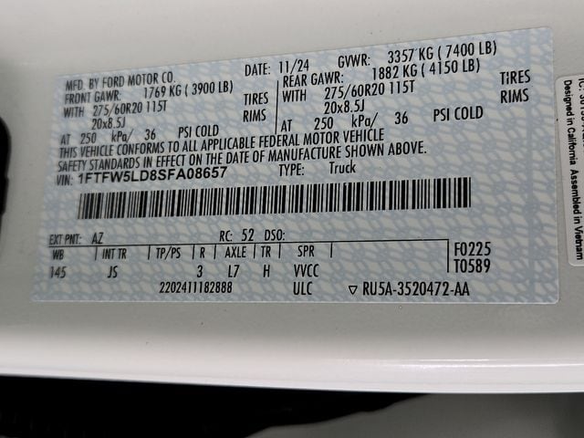 2025 Ford F-150 Lariat - Photo 21