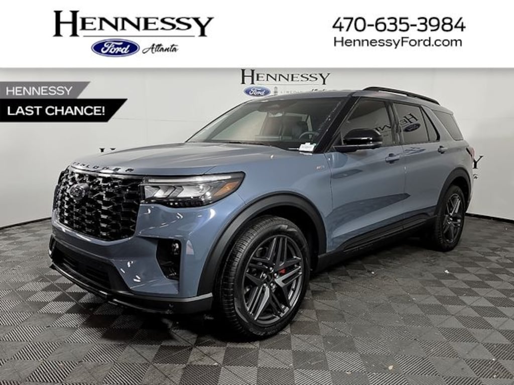 New 2025 Ford Explorer ST-Line SUV