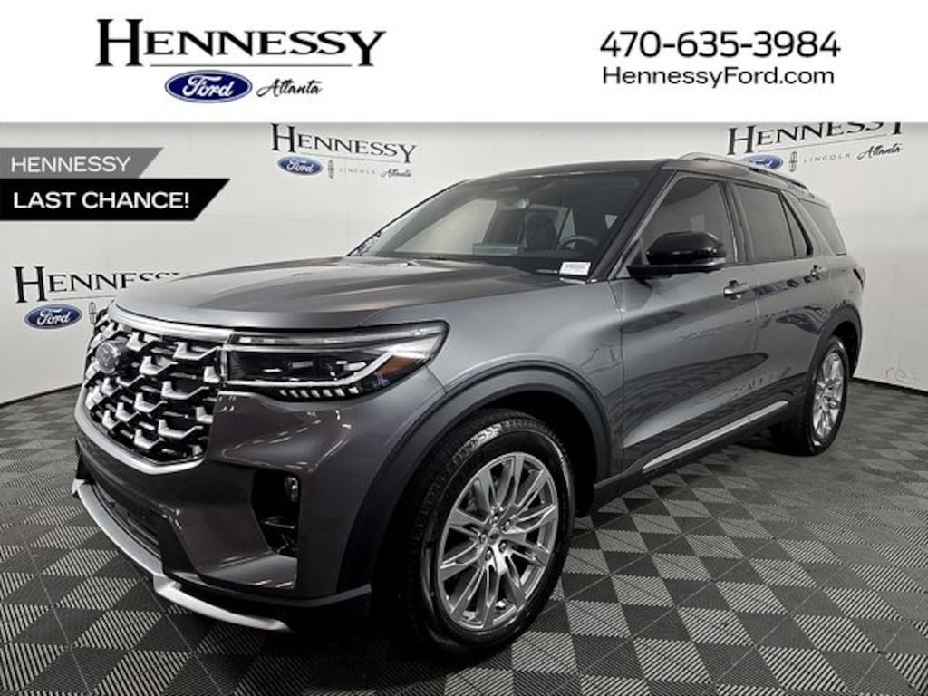 New 2026 Ford Explorer Platinum SUV