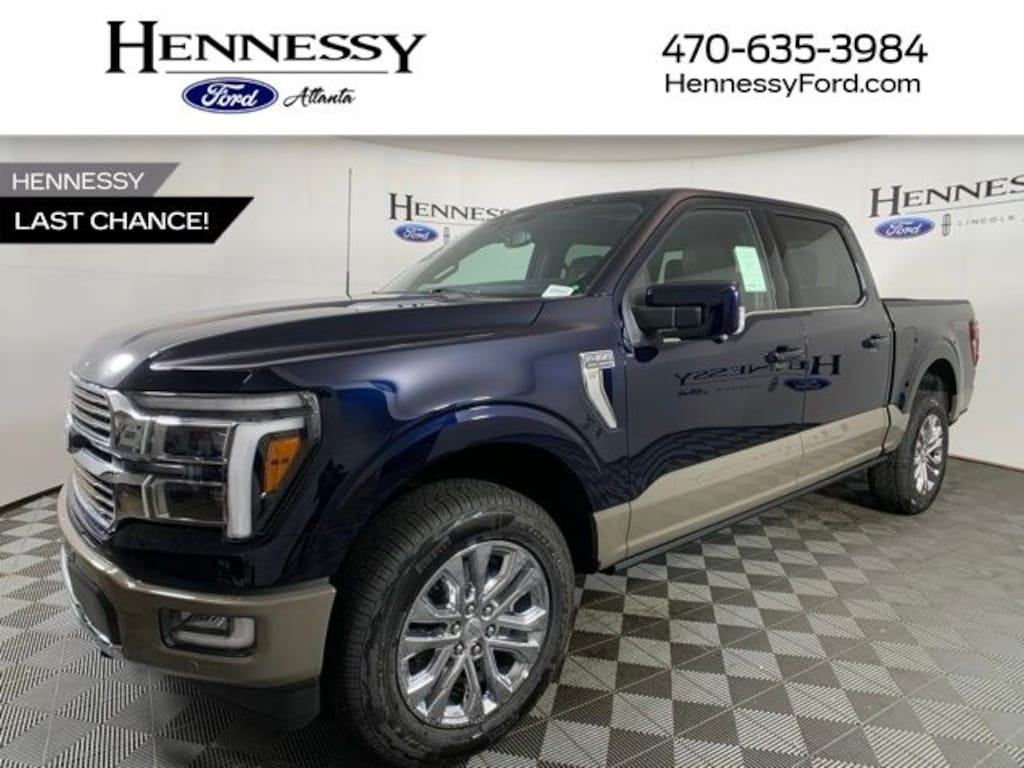 New 2025 Ford F-150 King Ranch Truck SuperCrew Cab