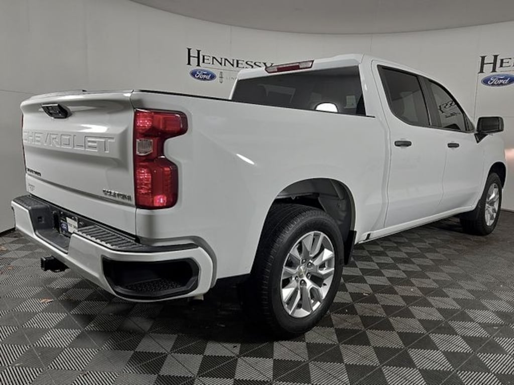 Used 2022 Chevrolet Silverado 1500 Custom Truck Crew Cab