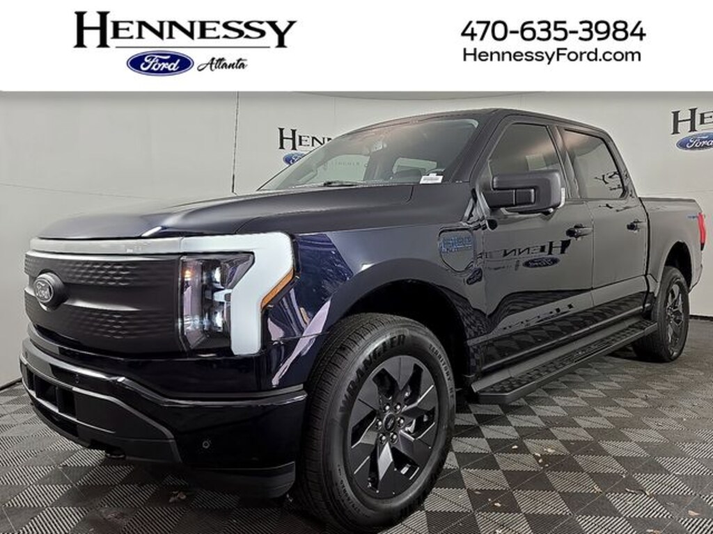 New 2025 Ford F-150 Lightning Flash Truck SuperCrew Cab