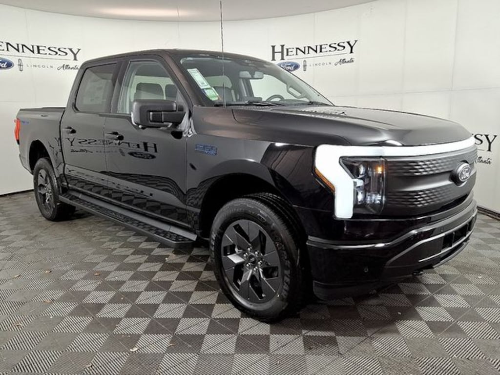 New 2025 Ford F-150 Lightning Flash Truck SuperCrew Cab