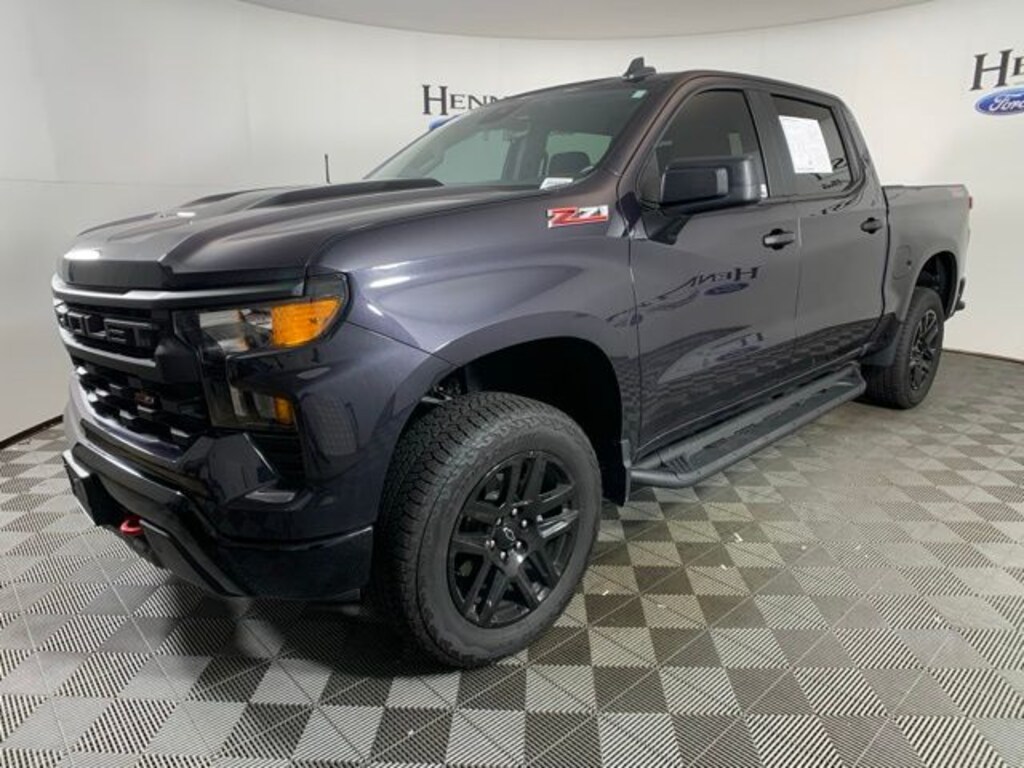 Used 2024 Chevrolet Silverado 1500 Custom Trail Boss Truck Crew Cab