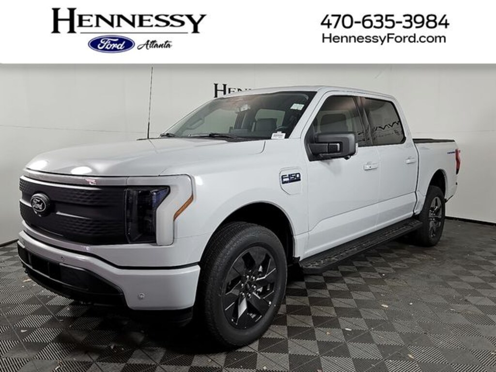 New 2025 Ford F-150 Lightning Flash Truck SuperCrew Cab