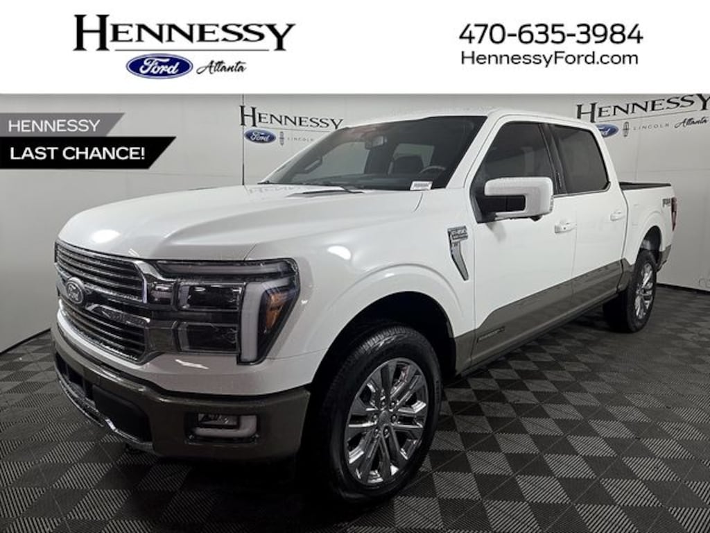 New 2026 Ford F-150 King Ranch Truck SuperCrew Cab