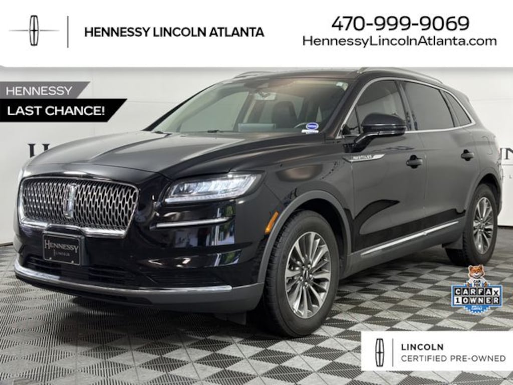 Certified 2023 Lincoln Nautilus Standard SUV