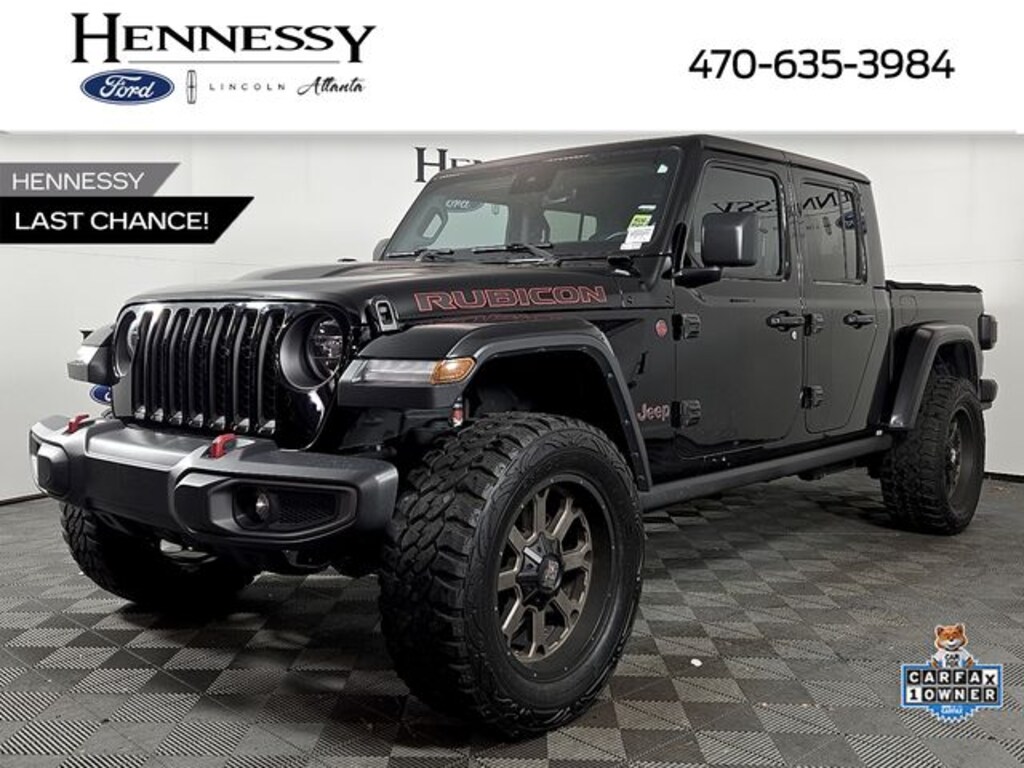 Used 2020 Jeep Gladiator Rubicon Truck Crew Cab
