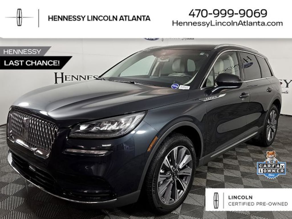 Certified 2022 Lincoln Corsair Reserve SUV