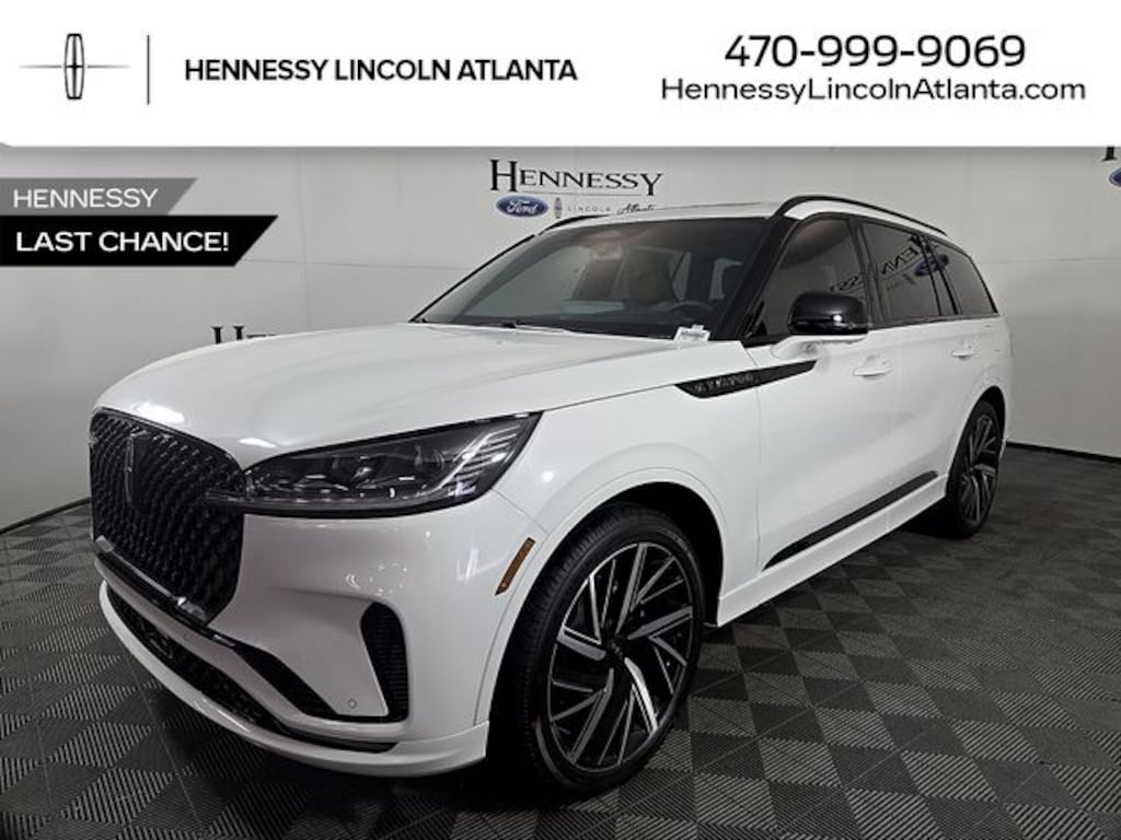 New 2026 Lincoln Aviator Black Label SUV