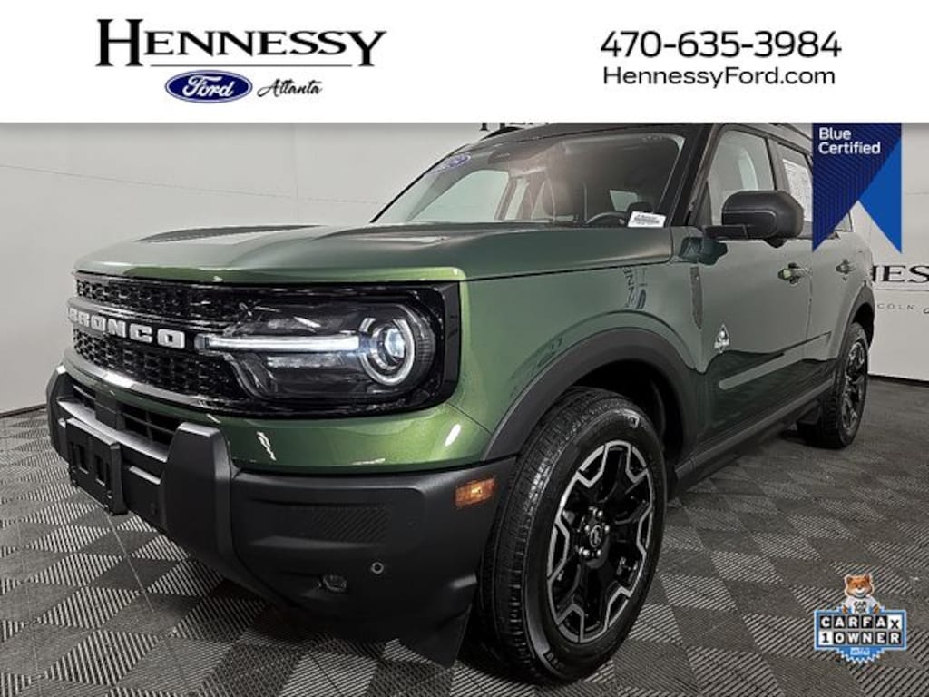 Certified 2025 Ford Bronco Sport Outer Banks SUV