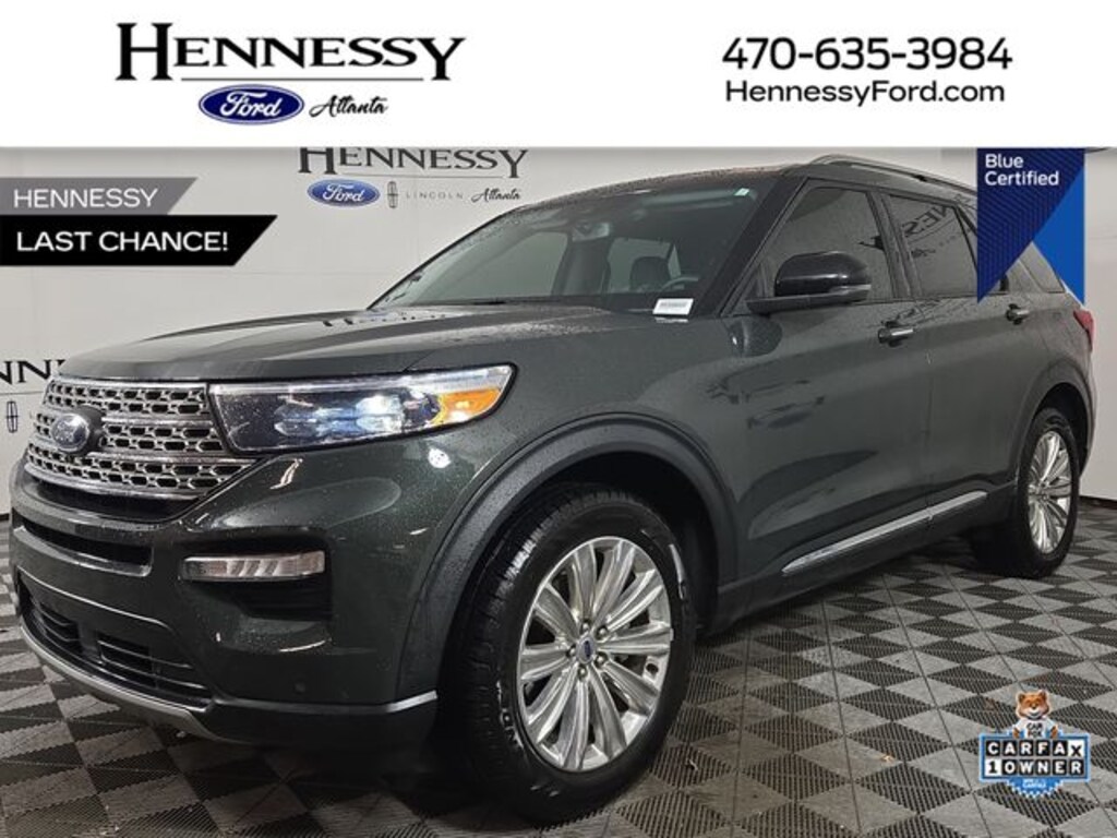 Certified 2022 Ford Explorer Limited SUV