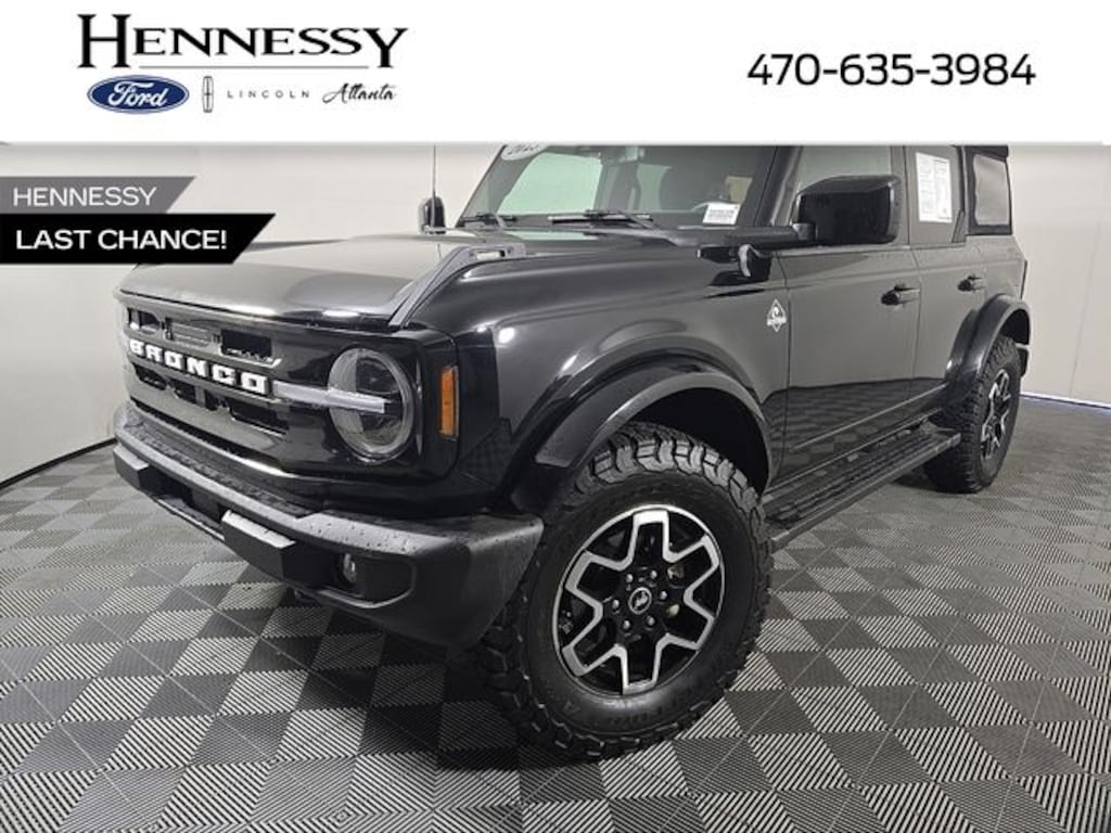 Certified 2023 Ford Bronco Outer Banks SUV