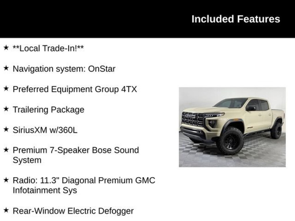 Used 2024 GMC Canyon AT4X Truck