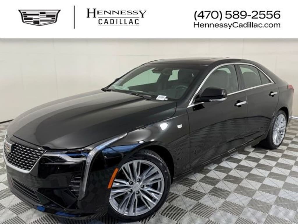 New 2025 CADILLAC CT4 Premium Luxury Sedan