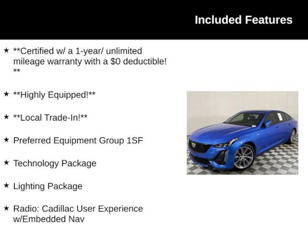 Certified 2024 CADILLAC CT5-V V-Series Performance
