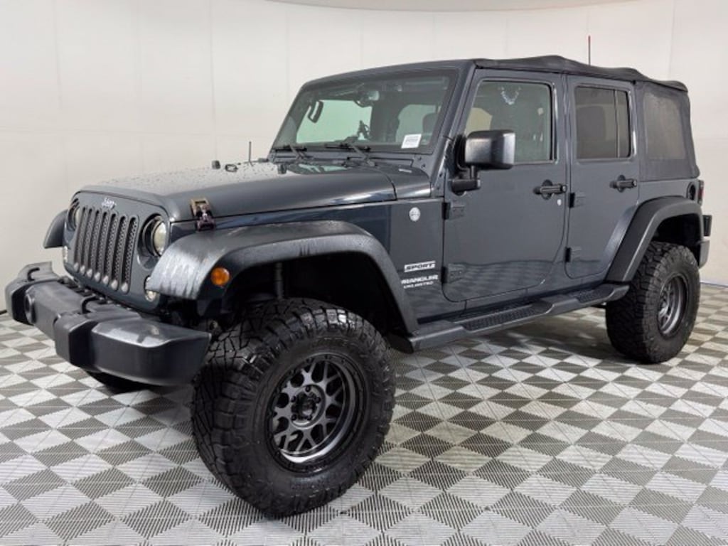 Used 2017 Jeep Wrangler Unlimited Sport 4x4 SUV