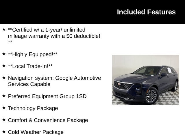 Used 2024 CADILLAC XT4 Premium Luxury SUV