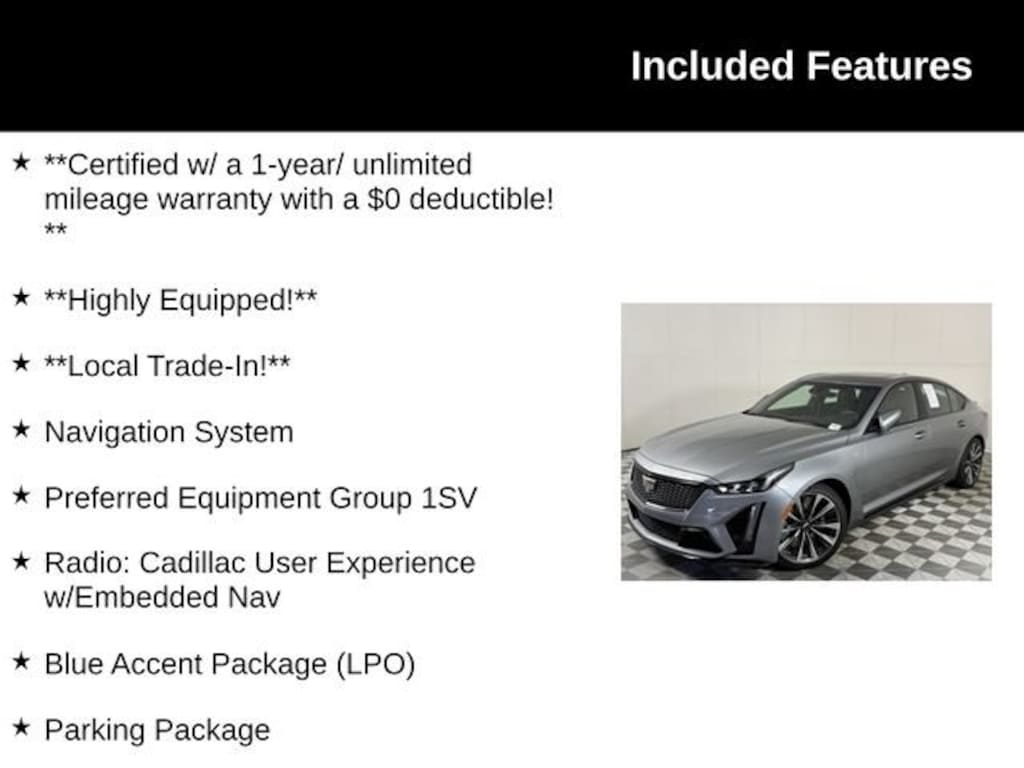 Used 2024 CADILLAC CT5-V V-Series Blackwing Performance