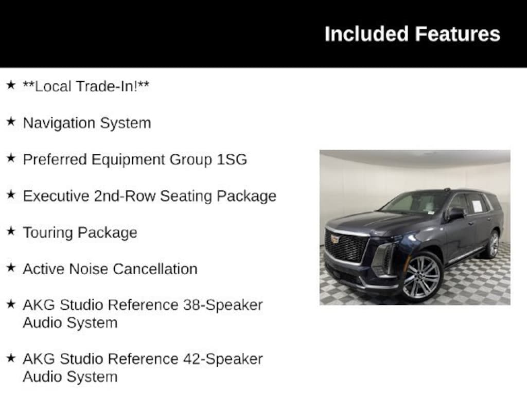 Used 2026 CADILLAC Escalade Platinum Luxury SUV